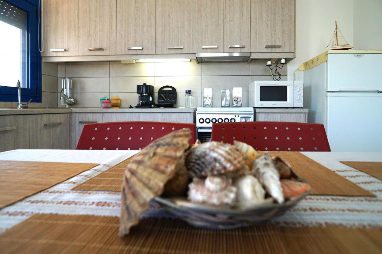 Willa Dolphins House Paralia Avdhiron Zewnętrze zdjęcie